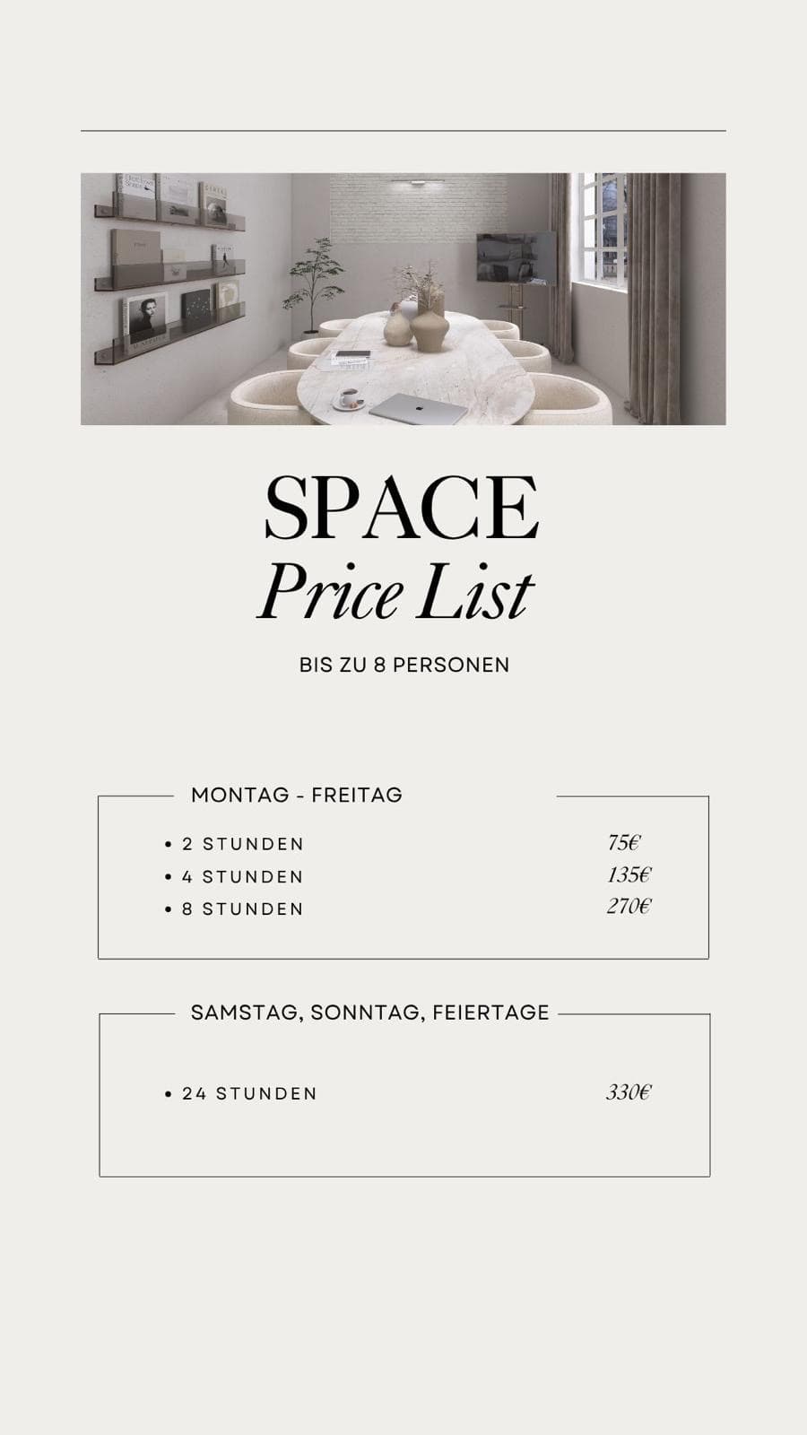 Preise Space
